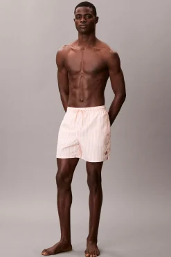 Calvin Klein Ba&ntilde;ador largo medio rayas cord&oacute;n^Hombre Baño