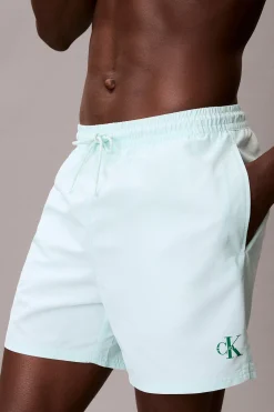 Calvin Klein Ba&ntilde;ador largo medio liso cord&oacute;n^Hombre Baño