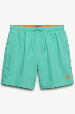 Superdry Ba&ntilde;ador liso b&aacute;sico con logo^Hombre Baño