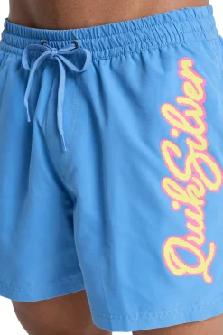 Quiksilver Ba&ntilde;ador liso logo lateral^Hombre Baño