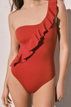 Women'secret Ba&ntilde;ador moldeador volante asim&eacute;trico^Mujer Baño