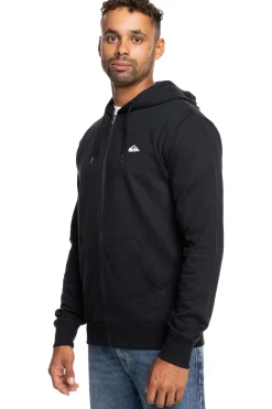 Quiksilver Basic Zip - Sudadera con capucha y cremallera para hombre^Hombre Sudaderas