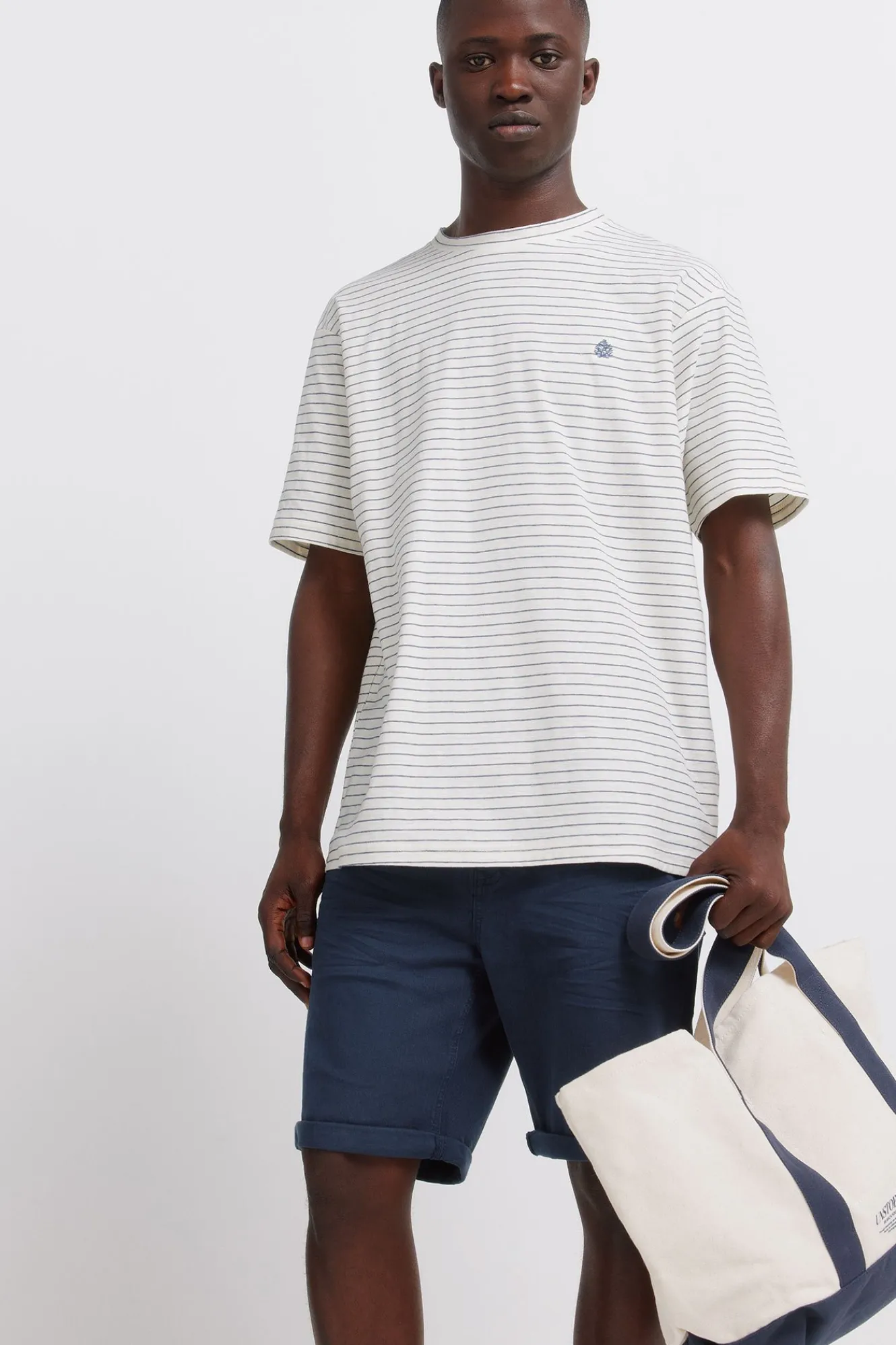 Springfield Bermuda 5 bolsillos color lavada slim fit^Hombre Bermudas|Pantalones