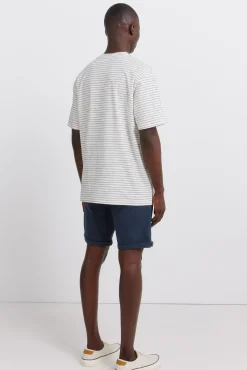 Springfield Bermuda 5 bolsillos color lavada slim fit^Hombre Bermudas|Pantalones