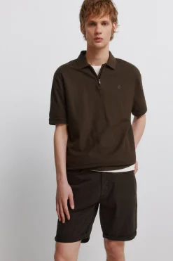 Springfield Bermuda 5 bolsillos lavada sim fit^Hombre Bermudas|Pantalones