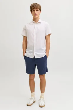 JJ REBEL Bermuda chino regular fit lino^Hombre Bermudas|Pantalones