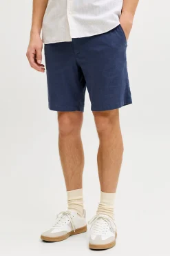JJ REBEL Bermuda chino regular fit lino^Hombre Bermudas|Pantalones