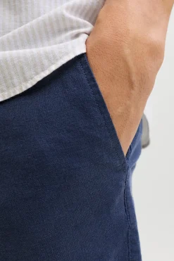 JJ REBEL Bermuda chino regular fit lino^Hombre Bermudas|Pantalones