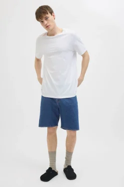 JJ REBEL Bermuda denim loose fit^Hombre Bermudas