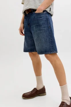 Jack & Jones Bermuda denim relaxed fit lavado^Hombre Bermudas|Pantalones