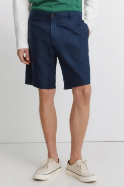 Springfield Bermuda ligera comfort fit^Hombre Lino|Bermudas