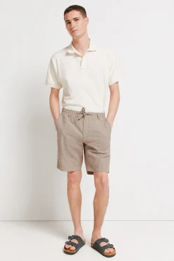 Springfield Bermuda lino comfort slim fit^Hombre Lino|Bermudas