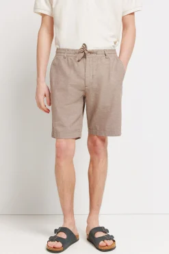 Springfield Bermuda lino comfort slim fit^Hombre Lino|Bermudas