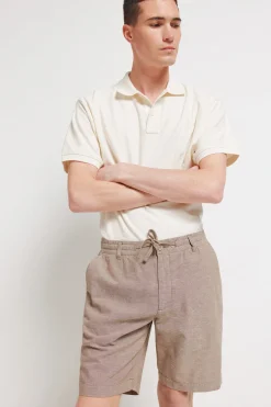 Springfield Bermuda lino comfort slim fit^Hombre Lino|Bermudas