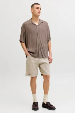 Jack & Jones Bermuda regular fit sarga^Hombre Bermudas|Pantalones