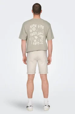 Only & Sons Bermuda vaquera^Hombre Bermudas