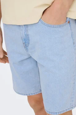 Only & Sons Bermuda vaquera^Hombre Bermudas|Jeans
