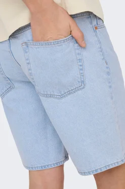 Only & Sons Bermuda vaquera^Hombre Bermudas|Jeans