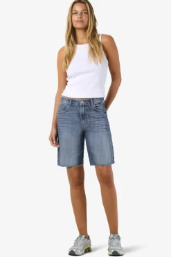 Noisy May Bermuda vaquera con detalle de rotos^Mujer Pantalones