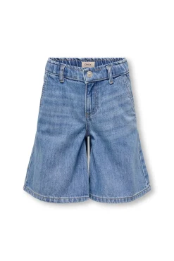 Only Girls Bermuda vaquera larga^Niños Pantalones