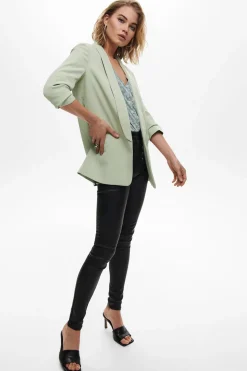 Only Blazer abierta manga remangada^Mujer Chaquetas