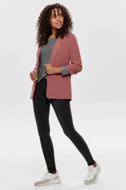 Only Blazer abierta manga remangada^Mujer Chaquetas