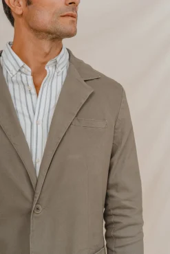 Celopman Blazer Casual Algod&oacute;n^Hombre Cazadoras|Americanas