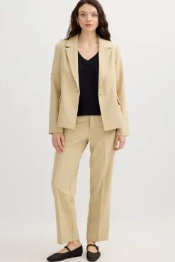 Inside Blazer con hombreras^Mujer Chaquetas