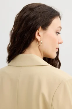 Inside Blazer con hombreras^Mujer Chaquetas