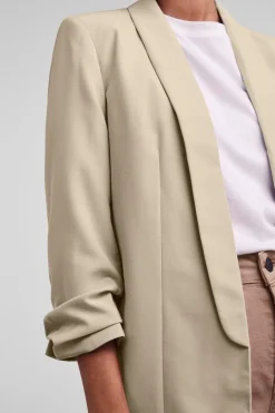 Pieces Blazer con mangas 3/4^Mujer Chaquetas|Basic Bar