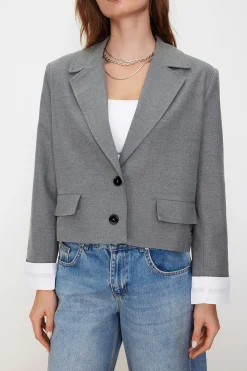 Trendyol Blazer cropped^Mujer Chaquetas