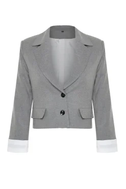 Trendyol Blazer cropped^Mujer Chaquetas