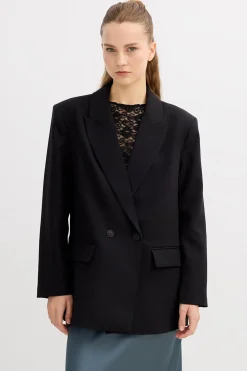 Inside Blazer Cruzada Oversize^Mujer Chaquetas