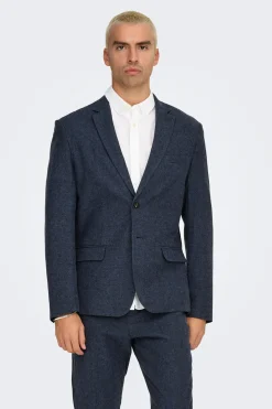 Only & Sons Blazer de lino^Hombre Americanas|Total Look