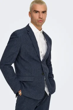 Only & Sons Blazer de lino^Hombre Americanas|Total Look