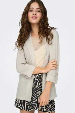 Only Blazer de manga 3/4 remangada^Mujer Chaquetas