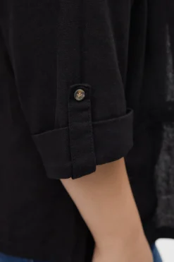 Vero Moda Curve Blazer de mujer abierta con solapa talla grande^Mujer Chaquetas|Lino