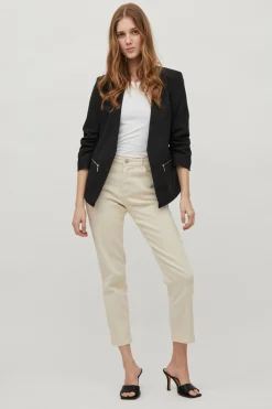 Vila Blazer de mujer entallada^Mujer Chaquetas