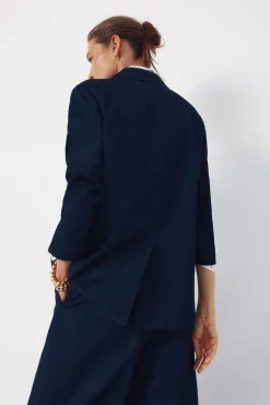 Cortefiel Blazer Denim sastre^Mujer Chaquetas