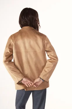 Slowlove Blazer efecto ante^Mujer Chaquetas