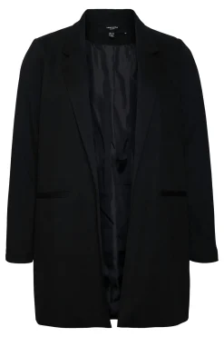 Vero Moda Curve Blazer manga larga con bolsillos talla grande^Mujer Chaquetas