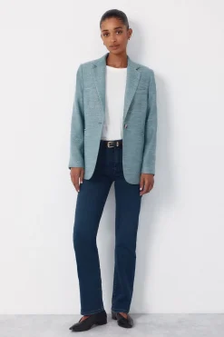 Cortefiel Blazer tejido con textura^Mujer Chaquetas