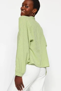 Trendyol Blusa abotonada^Mujer Camisas Y Blusas