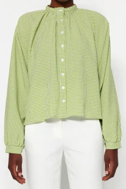 Trendyol Blusa abotonada^Mujer Camisas Y Blusas