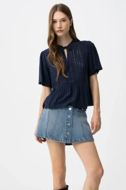 Tiffosi Blusa con encaje^Mujer Camisas Y Blusas