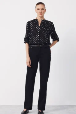 Cortefiel Blusa cuello redondo^Mujer Camisas Y Blusas