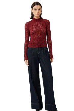 Koton Blusa de encaje texturizada^Mujer Camisas Y Blusas