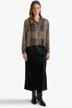 DeFacto Blusa de gasa^Mujer Camisas Y Blusas