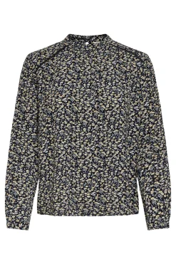 Only Blusa estampada manga larga^Mujer Camisas Y Blusas