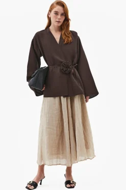 Oxxo Blusa kimono^Mujer Camisas Y Blusas